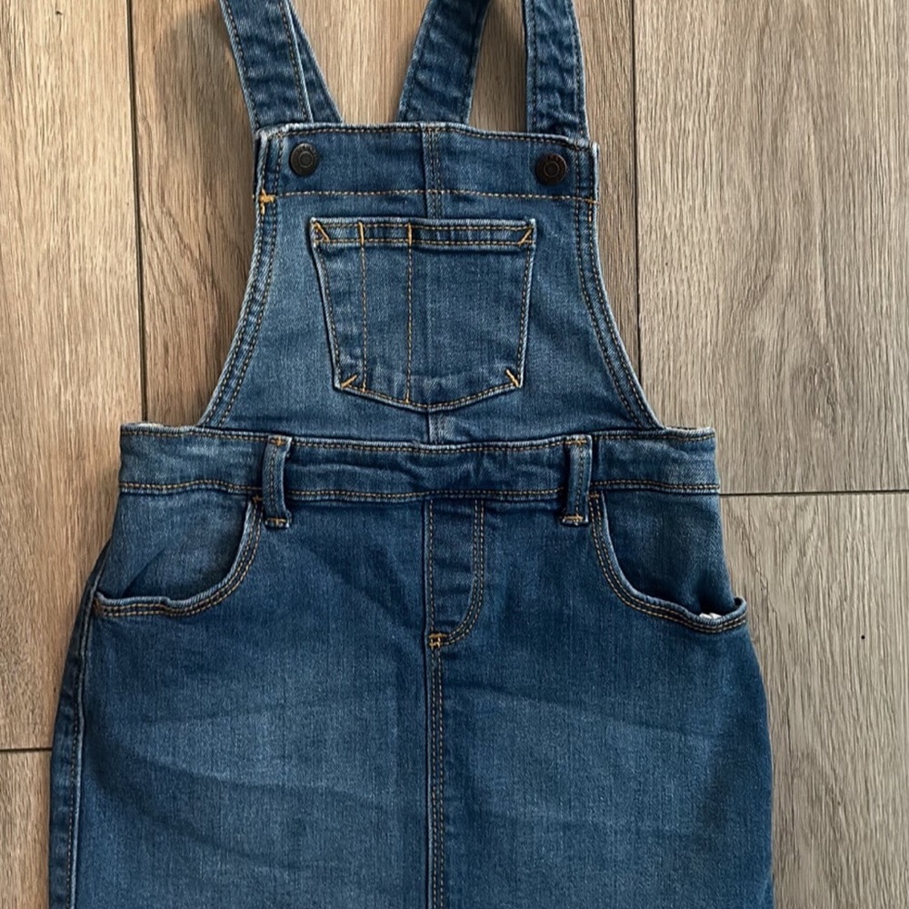 Old Navy Denim Overall Dress 3T